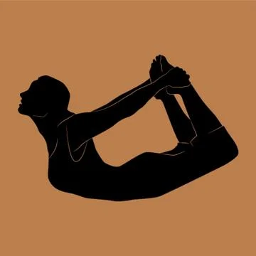 Bow Pose Stock Illustration