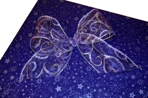 Bow on the present Stock Photos