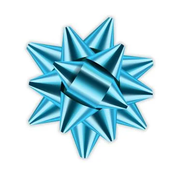 Bow ribbon christmas vector illustration Stock Illustration