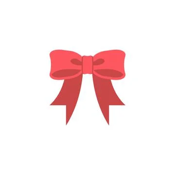 Bow ribbon icon. Vector illustration design. Stock Illustration