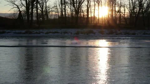Bow river 3 库存影片 10723128