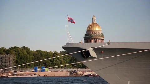 The bow of the ship Stock-Footage 136186753