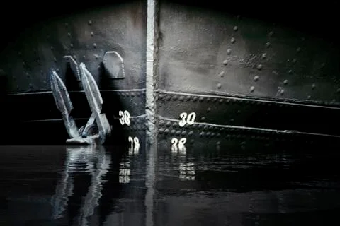 Bow of a ship Stock Photos