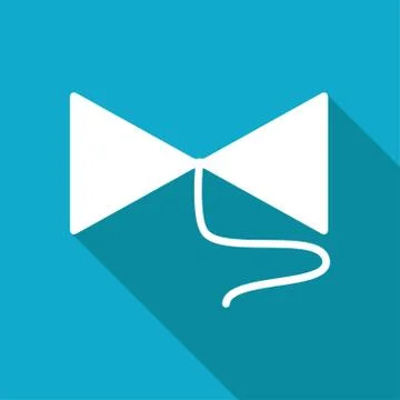 Bow on string 스톡 일러스트