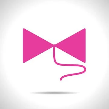 Bow on string 库存插图