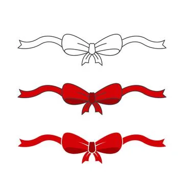 Bow Style Vector icon design illustration Stock Illustration