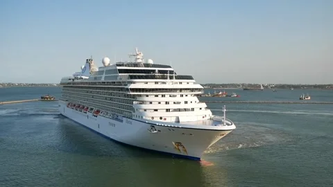 Bow Thruster in Action Stock Footage 253777337