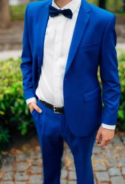 The bow tie. Close the frame Stock Photos