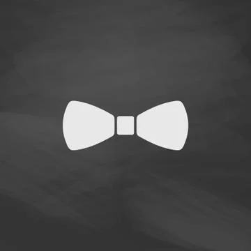 Bow tie computer symbol 스톡 일러스트