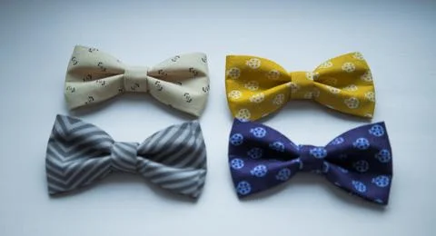 The bow tie, a gift for him Stock Photos