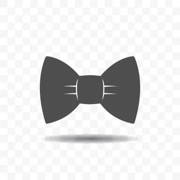 Bow tie icon design concept. Stock Illustration