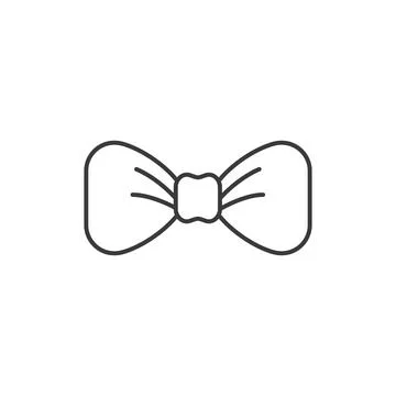 Bow tie icon Stock-Illustration