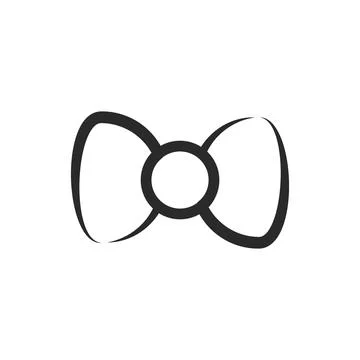 Bow tie icon 스톡 일러스트