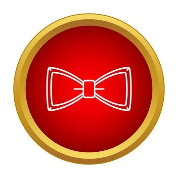 Bow tie icon representing formal fashion and elegance イラスト素材