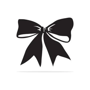 Bow tie icon. Vector concept illustration for design. Stock Illustration