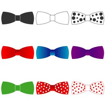 Bow tie Stock Illustration