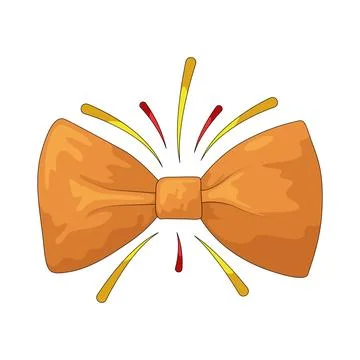 Bow tie illustration Stock-Illustration