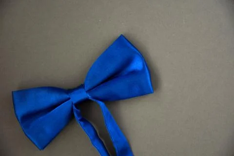 Bow tie for men on a gray background 스톡 사진