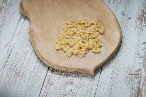 Bow tie pasta Stock Photos