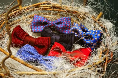 Bow tie in store window Stock Photos