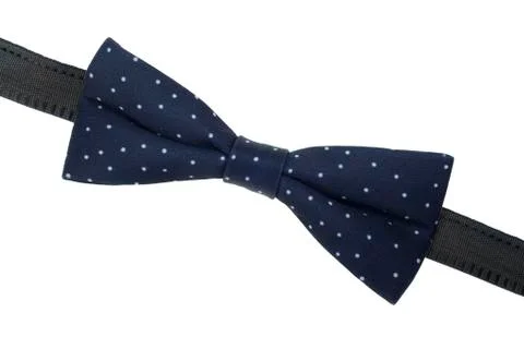 A bow-tie on white background Stock Photos