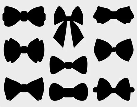 Bow ties Stock Illustration