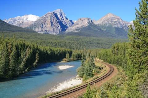 Bow valley Stock Photos