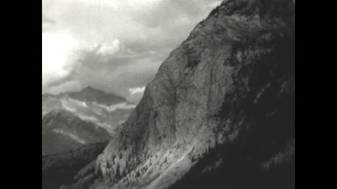 Bow Valley Views 1937 Stock Footage 201306691
