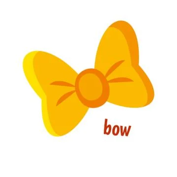 Bow vector illustration Stock Illustration