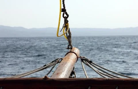 Bow of the vessel Stockfoto's