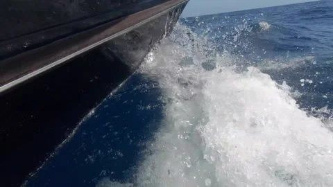 Bow wave Stock Footage 166319512