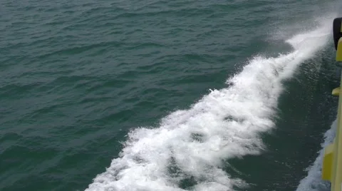 Bow Wave, port side Stock Footage 50189792