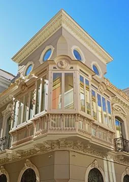 Bow window Stock Photos