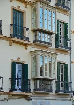 Bow window Stock Photos