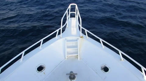 Bow of the yacht Vidéo 51265896