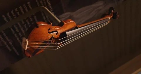 Bowed String Instrument Viola or Violin? Stock Footage 240808447