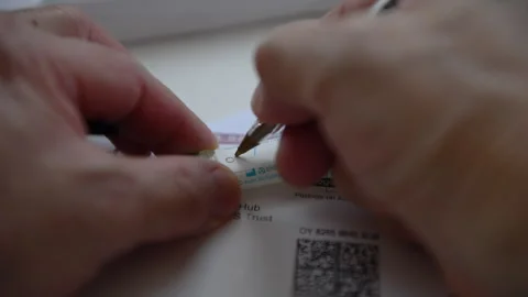 Bowel Cancer Screening. Video stock 325717645