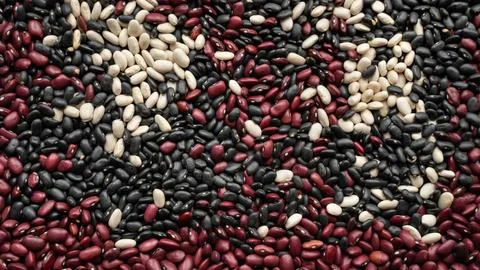 Bowl of beans Stock Photos