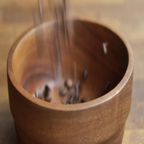Bowl of coffee beans Stock Footage 69511942