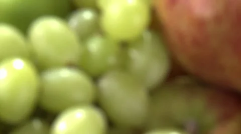 Bowl of fruit Stock Footage 8573361