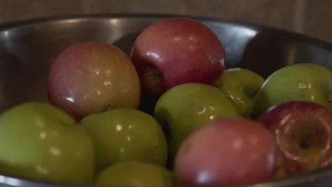 A bowl of fruit Stock Footage 155450817