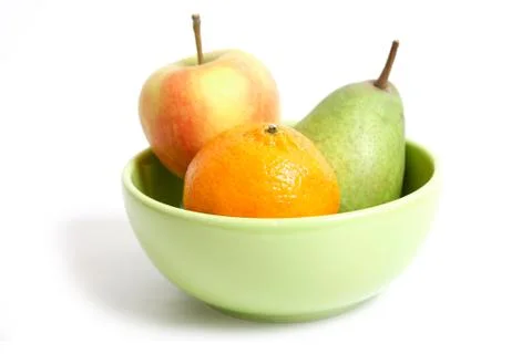 Bowl of fruit Stock Photos