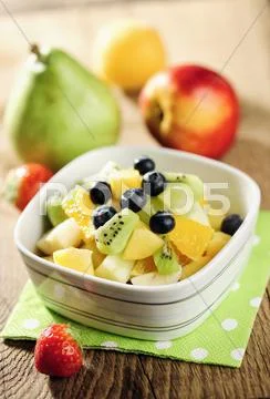 A Bowl Of Fruit Salad