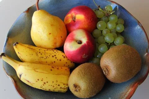 Bowl of fruits Stock Photos