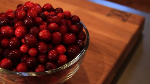 Bowl Full of Cherries Stock Footage 37429151
