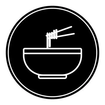 Bowl icon Stock Illustration