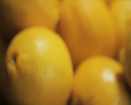 Bowl of Lemons Stock Footage 784568