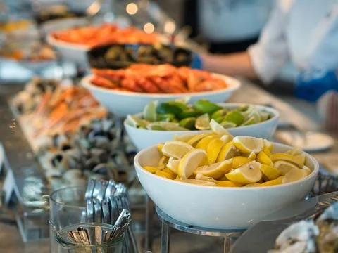 Bowl of Lemons Stock Photos