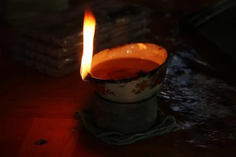 Bowl Light Foto stock