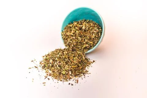 Bowl of mint Stock Photos